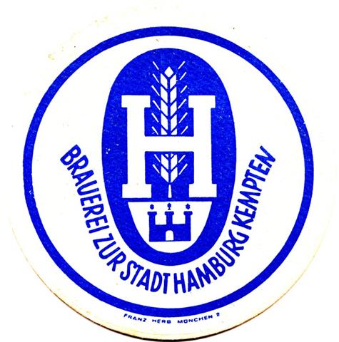 kempten ke-by zur stadt hamburg rund 2ab (rund215-u franz herb mager-blau) 